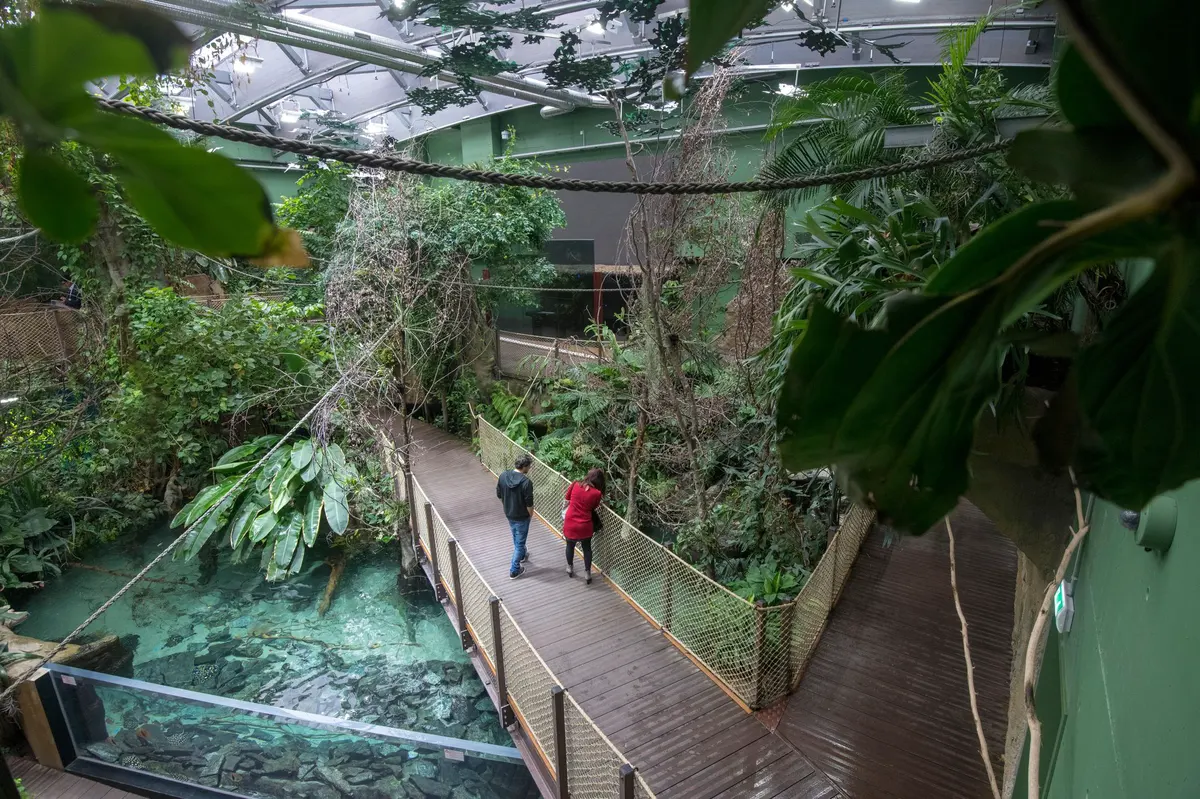 Intérieur Aquatis Lausanne