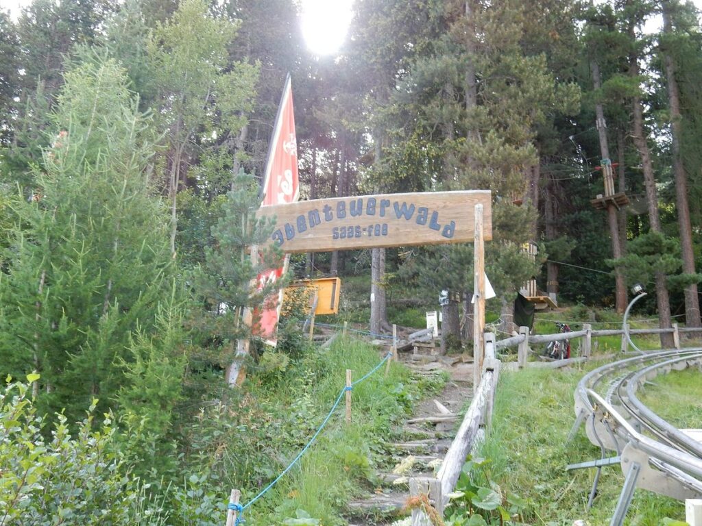 Forêt de l'aventure de Saas-Fee
