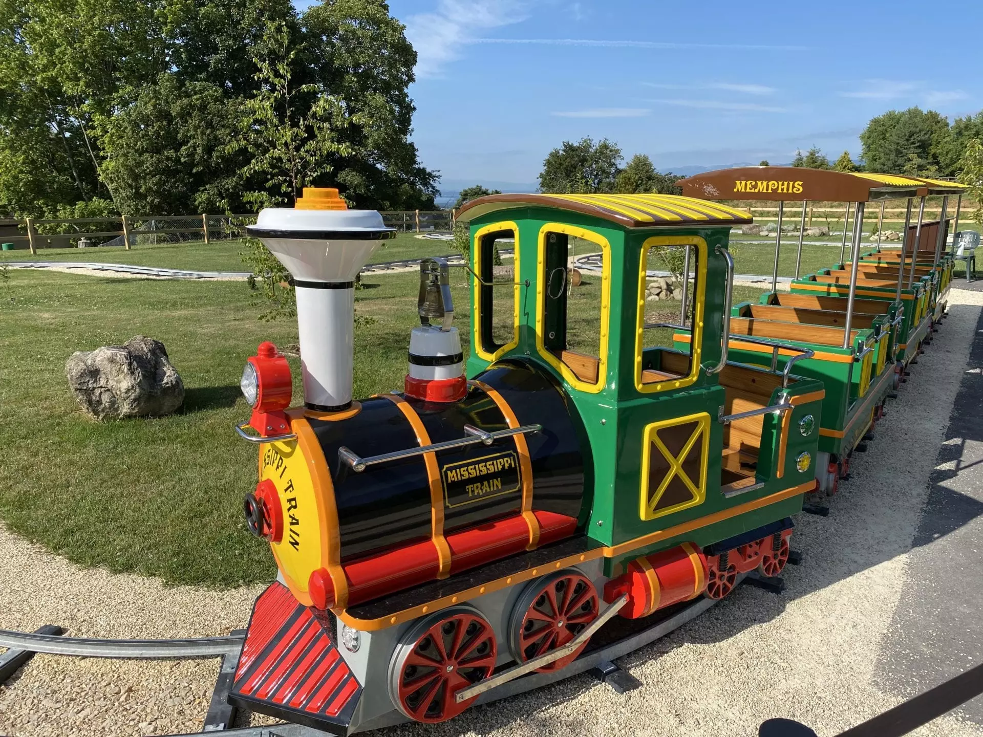 Signal de Bougy : petit train et balade en famille