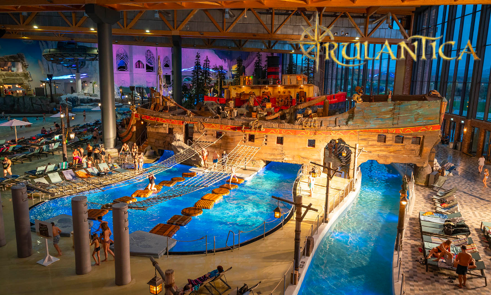 Vue générale du parc Rulantica